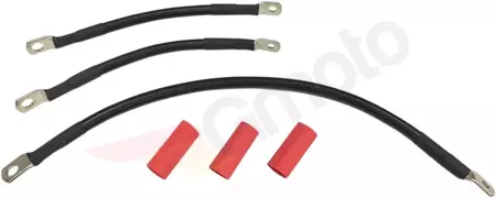 Drag Specialties strömkablar svart - E25-0091B-T3