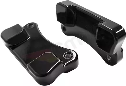 Drag Specialties voorvleugel adapter zwart - 1410-0098