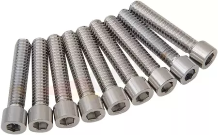 Set de șuruburi pentru capacul de distribuție cromat Drag Specialties - MK779S