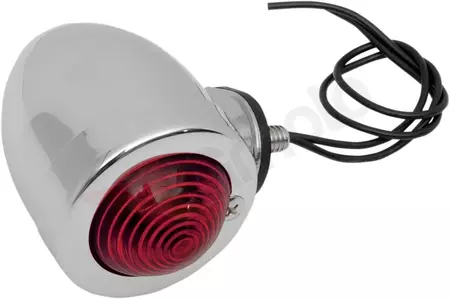 Luz de marcação do indicador de direção Drag Specialties cromada vermelha - 162051