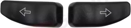 Crni gumbi prekidača pokazivača smjera Drag Specialties - 77679