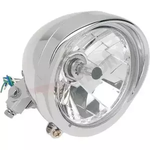Lampa przednia chrom Diamond-Style Drag Specialties 5-3/4 cala dolne mocowanie - 20-0444E
