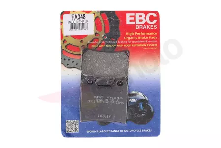 Zavorne ploščice EBC FA 348 (2 kosa) - FA348