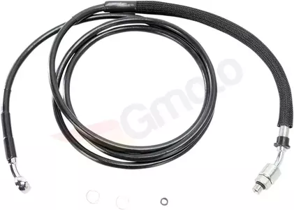 Drag Specialties câble d'embrayage tressé en acier noir rallongé de 30 cm - 514012-BLK