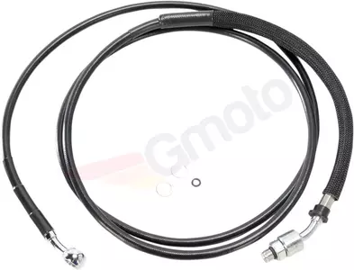 Drag Specialties câble d'embrayage tressé en acier noir rallongé de 20 cm - 514008-BLK