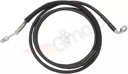 Drag Specialties crni čelični pleteni kabel kvačila - 51701-BLK
