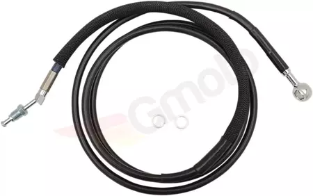 Drag Specialties cablu de ambreiaj împletit din oțel negru - 51703-BLK