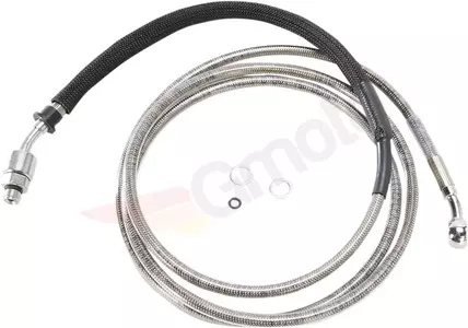 Drag Specialties câble d'embrayage tressé en acier clair rallongé de 15 cm - 514006