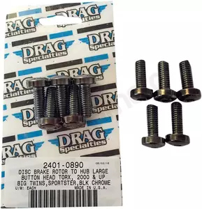 Drag Specialties első féktárcsa csavarok fekete - MK771BK