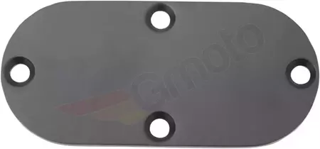 Tapón de inspección de la tapa divisoria Drag Specialties negro - 14009B