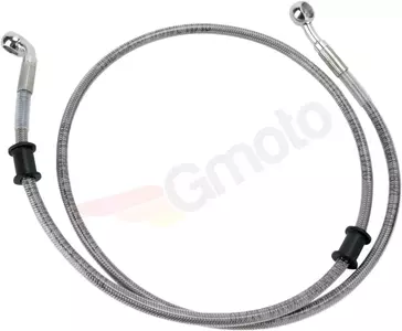 Drag Specialties Stahlflex-Bremsleitungen vorne, transparent - 660330