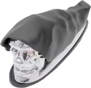 Drag Specialties alerón delantero ornamento cráneo cromado - 91C04-0408