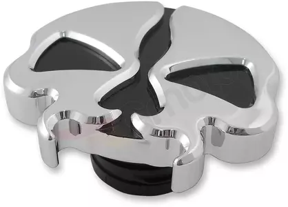 Drag Specialties aluminium schedel tankdop - 78049