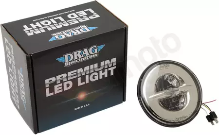 Esituli 7 tolli Drag Specialties Premium LED - 0552864