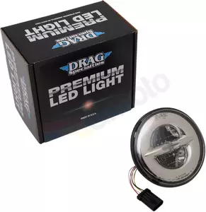 Priekšējais lukturis 7 collu Drag Specialties hroma LED - 0555854