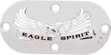Drag Specialties chroom eagle kettinginspectiedeksel - 33-0007H-BC216