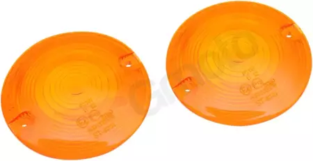 Abajur laranja do indicador luminoso Drag Specialties - 12-0203-ALE2