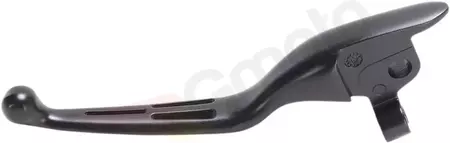 Drag Specialties čierna široká brzdová páka s drážkami - H07-0605MB-B
