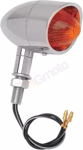 "Mini Retro Drag Specialties" chromuoti oranžiniai/raudoni gabaritiniai žibintai - 20-6053SBA/R1