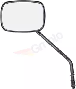 Pravokotno nastavljivo ogledalo z dolgim ročajem Drag Specialties črno-1