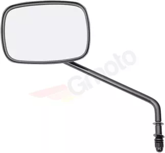 Stačiakampis reguliuojamas veidrodis su trumpa rankena "Drag Specialties" juodas - 302109BLK
