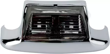Drag Specialties лампа на задното крило хромиран опушен бял дифузьор - F51-0644M