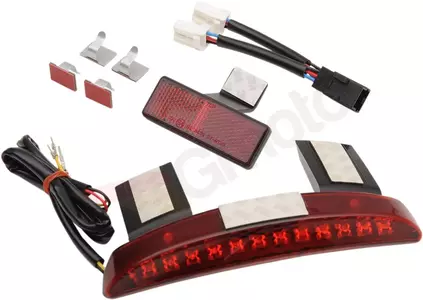 Drag Specialties κόκκινο LED πίσω φωτιστικό σετ - 77499