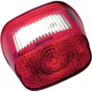 Klosz lampy tył Drag Specialties czerwony - 12-0409LE