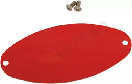 Cortina vermelha do farolim traseiro Cat-Eye Drag Specialties - 28-6043LED-L