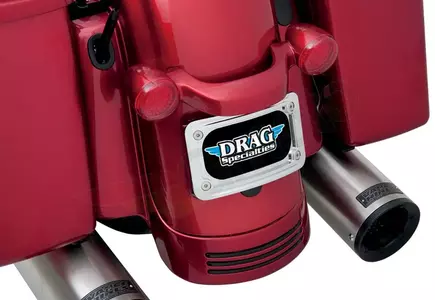 Deuce-Style Drag Specialties rode lampenkap voor richtingaanwijzers-2