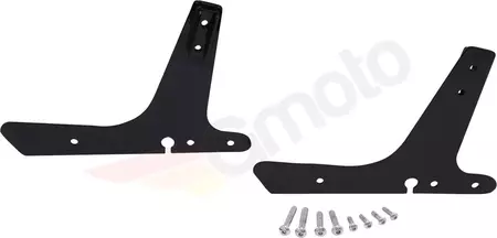 Sissybar Drag Specialties zijplaten voor montage rugleuning zwart - 50264820