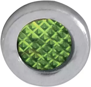 Drag Specialties stínítko kontrolní lampy zelené 7,6 mm - 162607