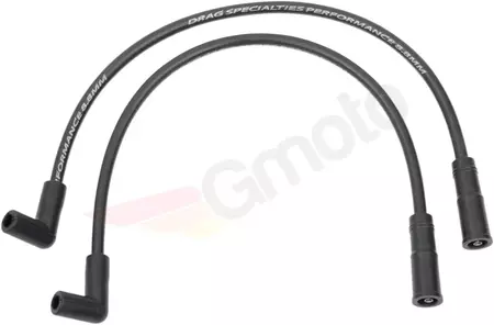 Câbles d'allumage avec tuyau Drag Specialties set noir - SPW1-DS