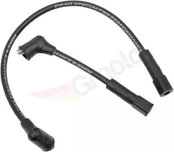 Cabluri de aprindere cu țeavă Drag Specialties set negru - SPW6-DS
