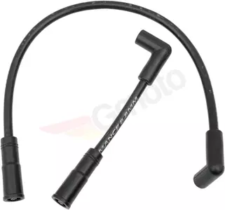 Gyújtás kábelek csővel Drag Specialties fekete szett - SPW11-DS