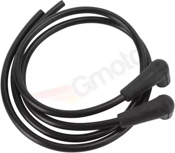 Câbles d'allumage avec tuyau Drag Specialties set noir - 19-0380/1-W