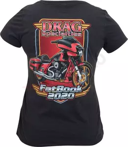 Drag Specialties γυναικείο μαύρο T-Shirt S-2