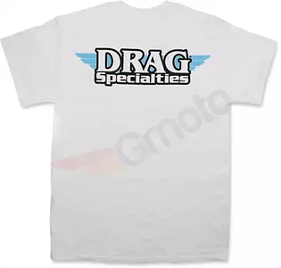 Drag Specialties hvid T-shirt XXL-2