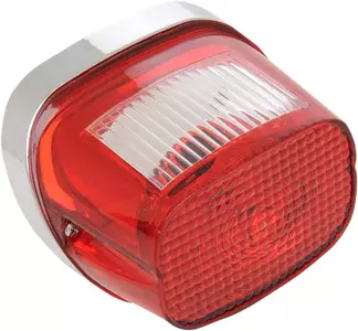 Drag Specialties baklampa röd - L24-0409DK