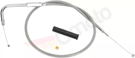 Drag Specialties 26.5 inch steel braided gas line - 5332600B