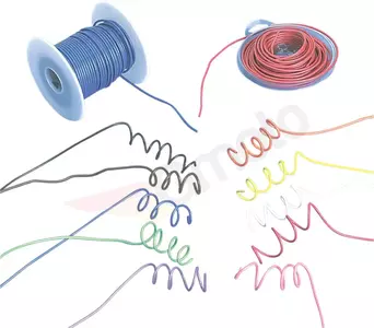 Drag Specialties crveni električni kabel-1