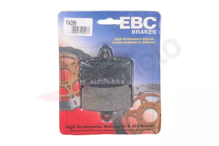 Plaquettes de frein EBC FA 399 (2 pièces) - FA399