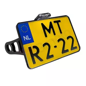 Boczne mocowanie tablicy rejestracyjnej z oświetleniem Heinz Bikes - HBSKZ-XL-NL