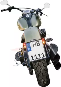 Držák registrační značky s osvětlením Heinz Bikes - HBKZ2.0-MB-3TS-I