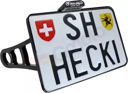 Boczne mocowanie tablicy rejestracyjnej z oświetleniem Heinz Bikes-3
