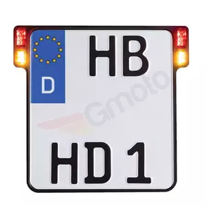 Držák registrační značky s osvětlením Heinz Bikes - HBKZ-OB3TS