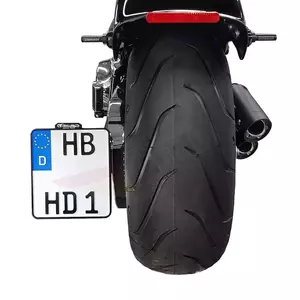 Sivunumerokilven kiinnitys valaistuksella Heinz Bikes - HBSKZ-XL-DE