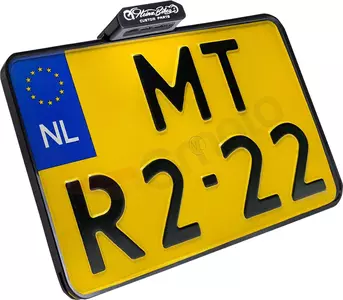 Numerio ženklo laikiklis su apšvietimu Heinz Bikes - HBSIKZ-MB-NL