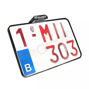 Držiak na tabuľku s evidenčným číslom s osvetlením Heinz Bikes-2