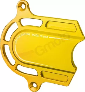 Hliníkový kryt predného reťazového kolesa Driven Racing zlatý - DEC-004-GD